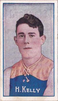 1908-09 Sniders and Abrahams Australian Footballers - Victorian League Players Series D #NNO Harvey Kelly Front